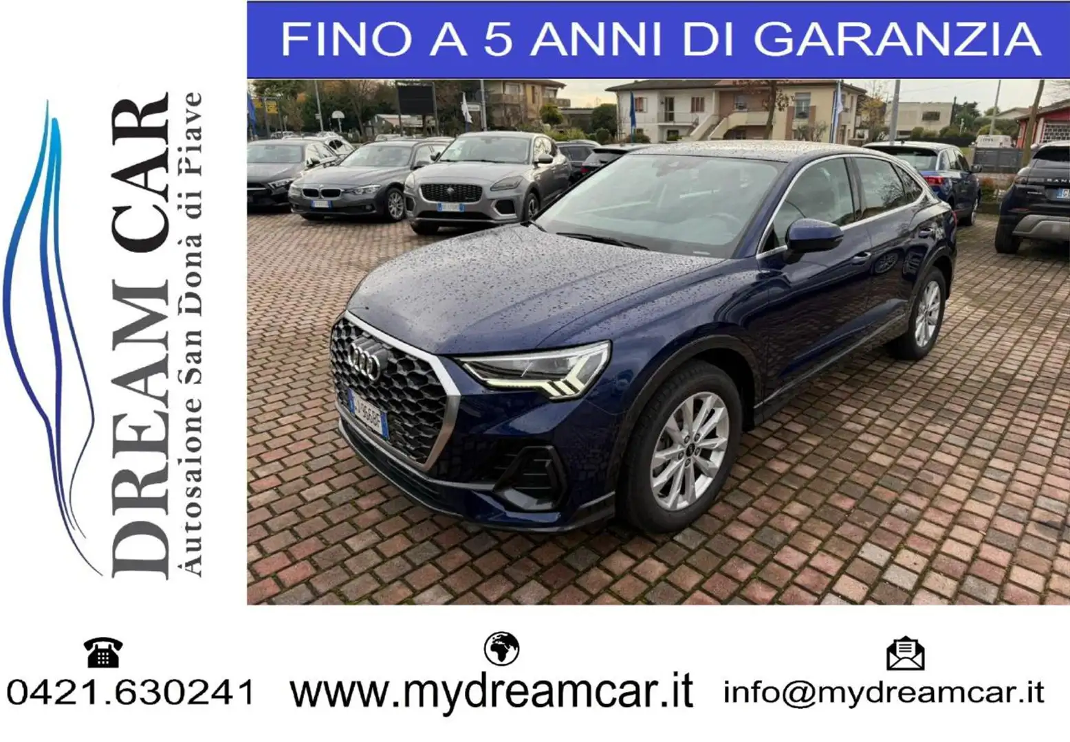 Audi Q3 SPB 40 TDI quattro S tronic Business Plus Advance Blu/Azzurro - 1