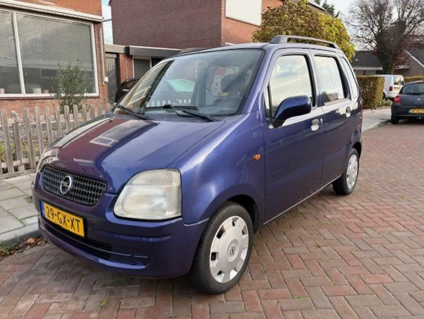 Opel Agila Agila 1.2-16V Comfort Blauw - 1