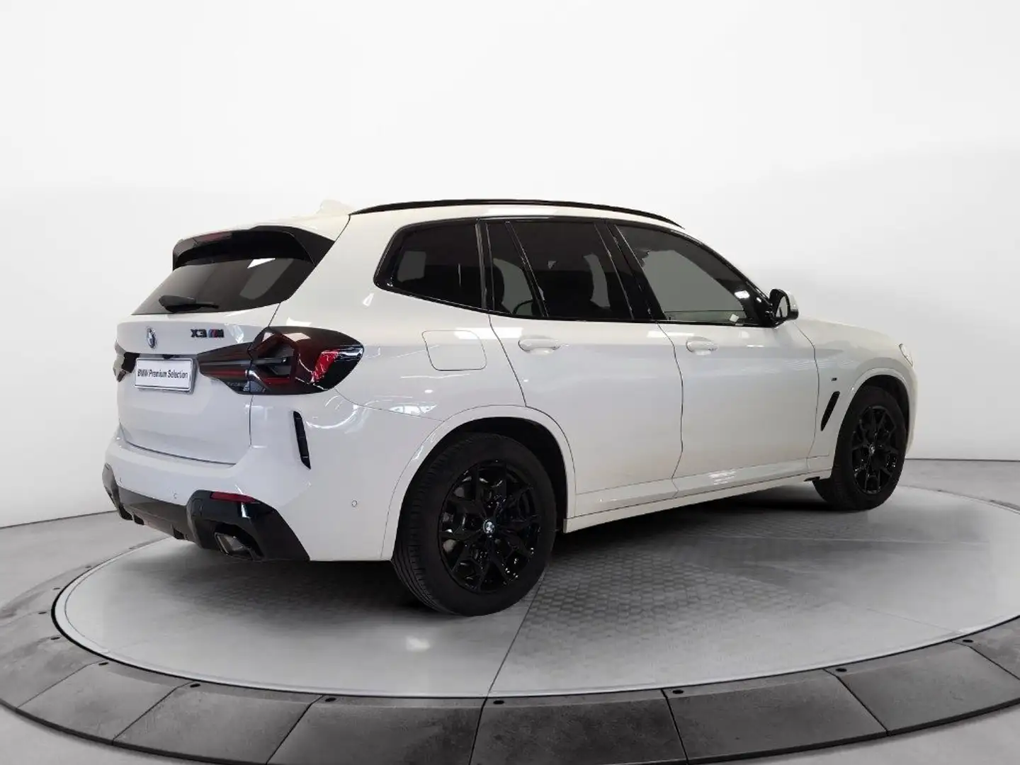 BMW X3 xDrive20d 48V Msport Blanc - 2