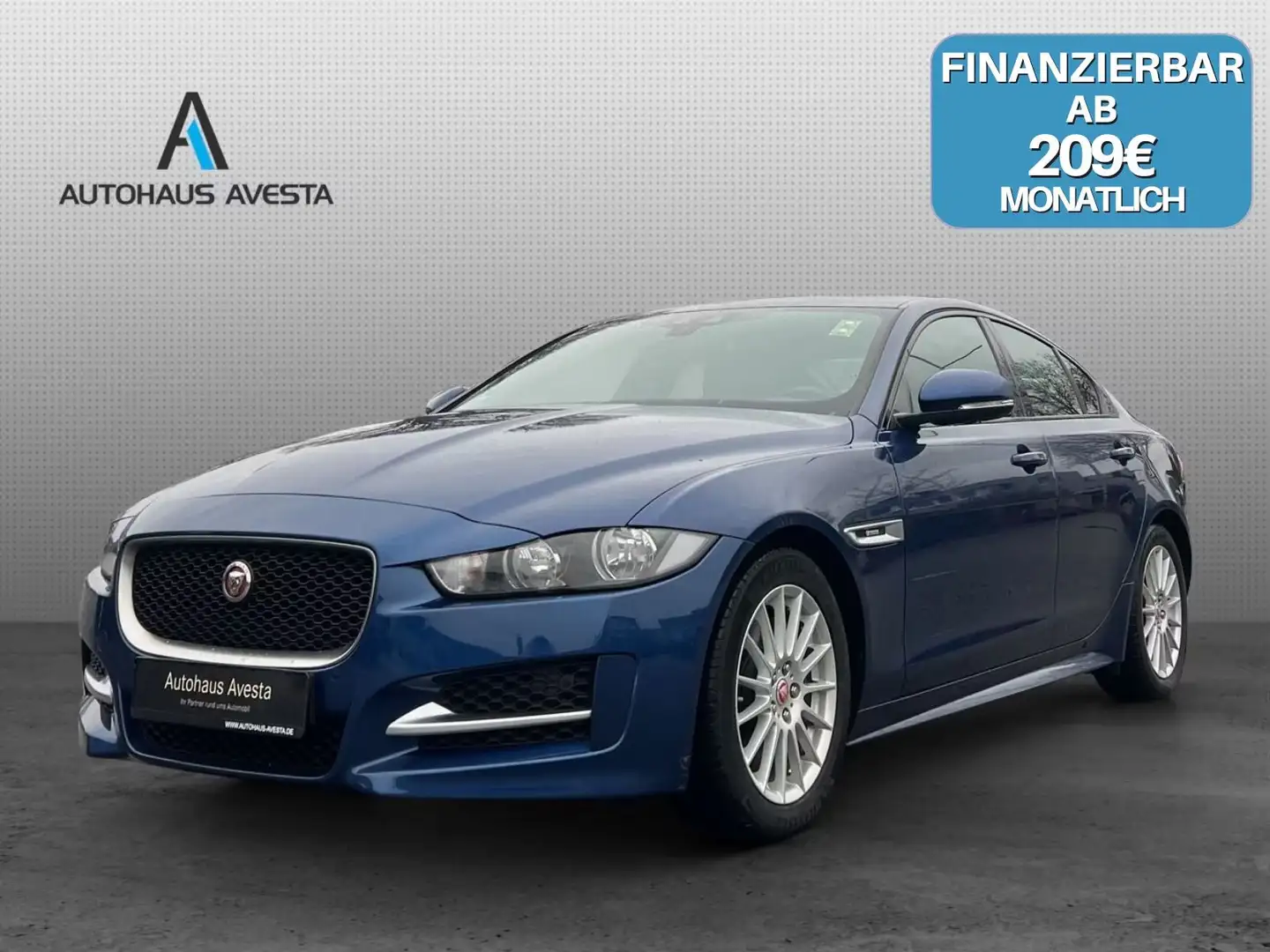 Jaguar XE 2.0 d / R-Sport / 1.H / NUR. 89.tKM/ GARANTIE Синій - 1