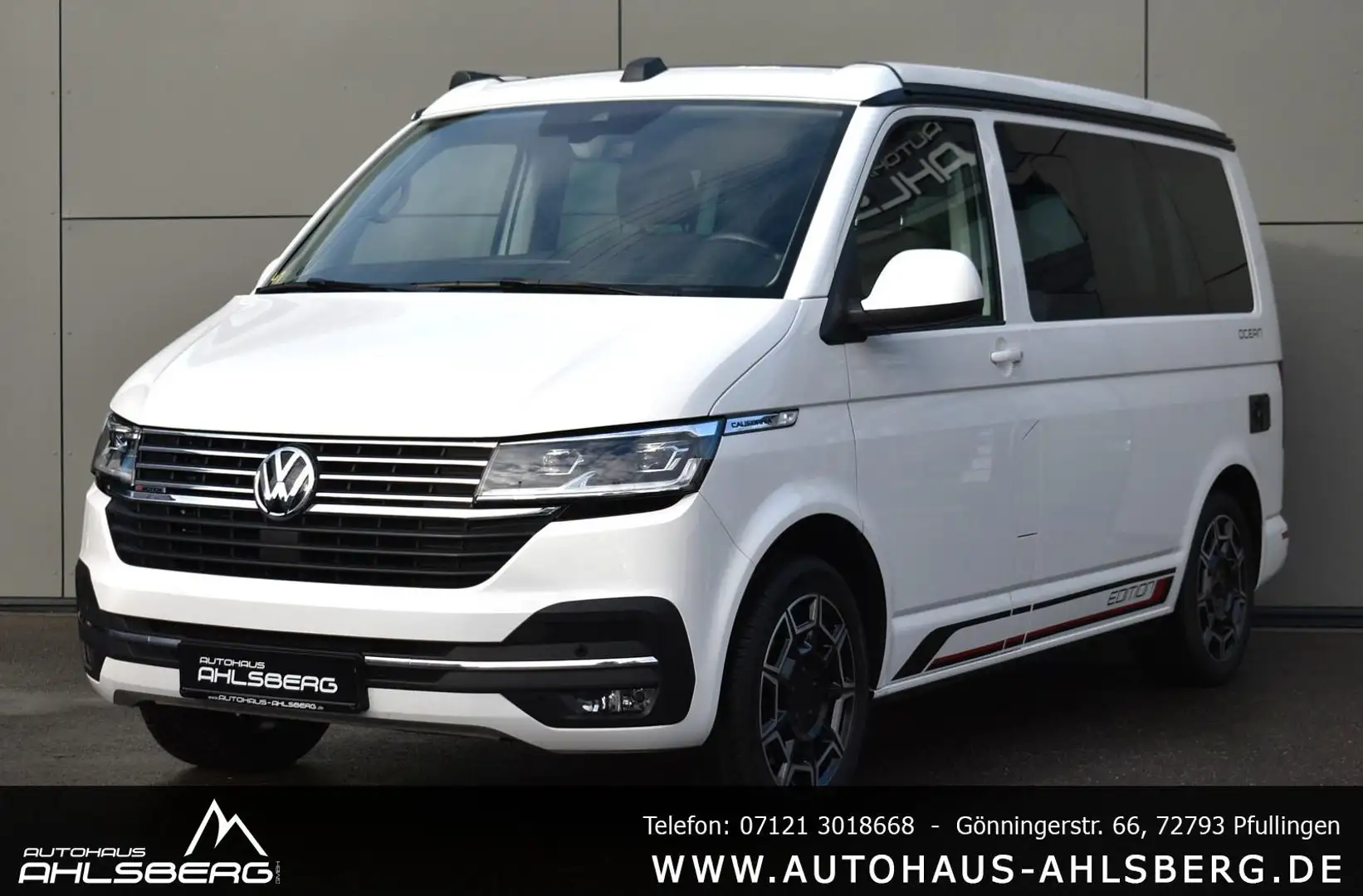 Volkswagen T6.1 California T6.1 Calif.Edti Ocean 4M SOLARDACH/ACC/STHZ/MARKIS Weiß - 1