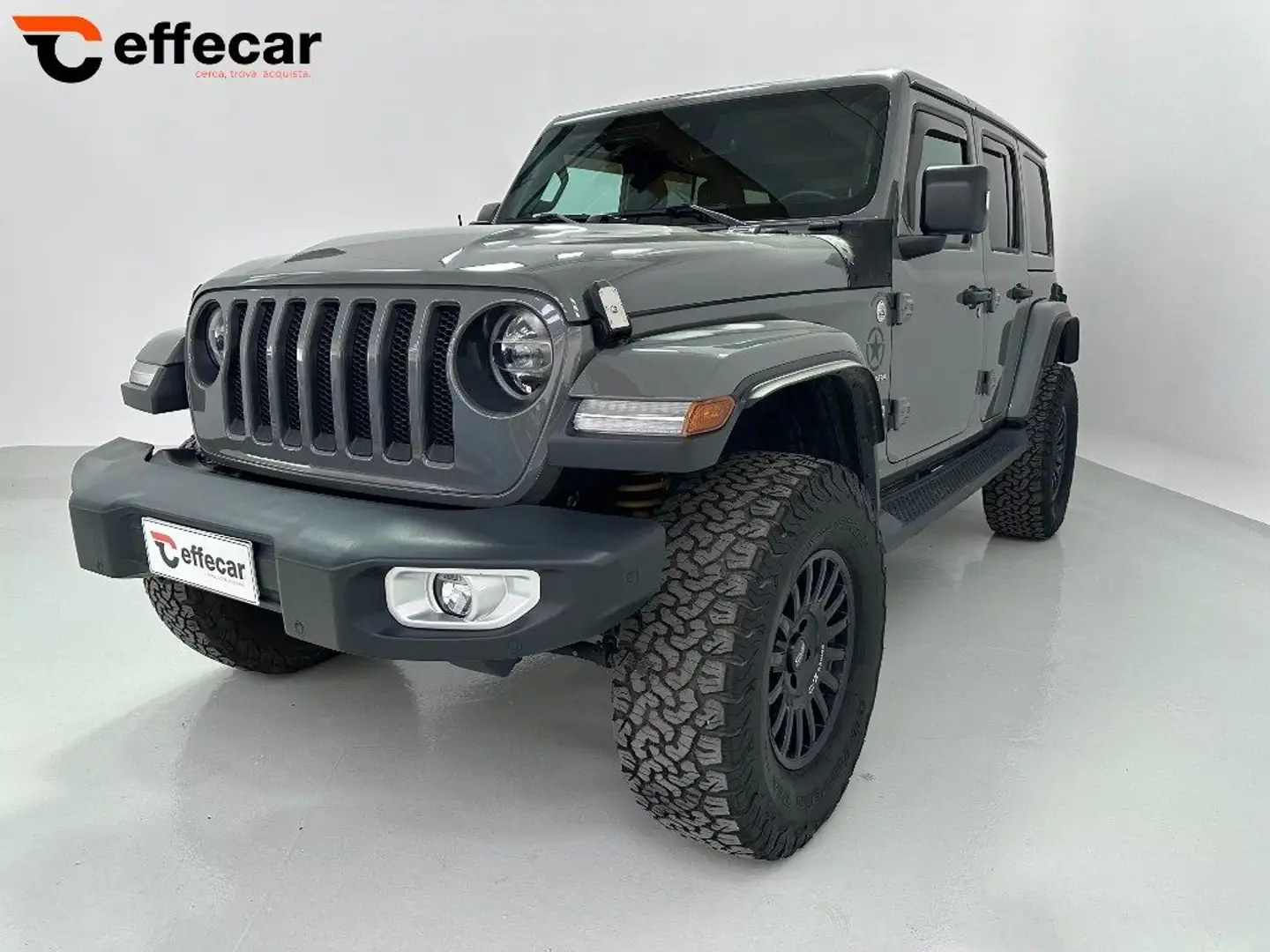Jeep Wrangler Unlimited 2.2 Mjt II Sahara Grigio - 1