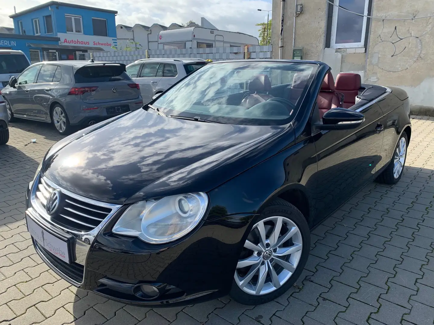 Volkswagen Eos Eos Cabrio Klimaauto PDC Navi Schwarz - 1