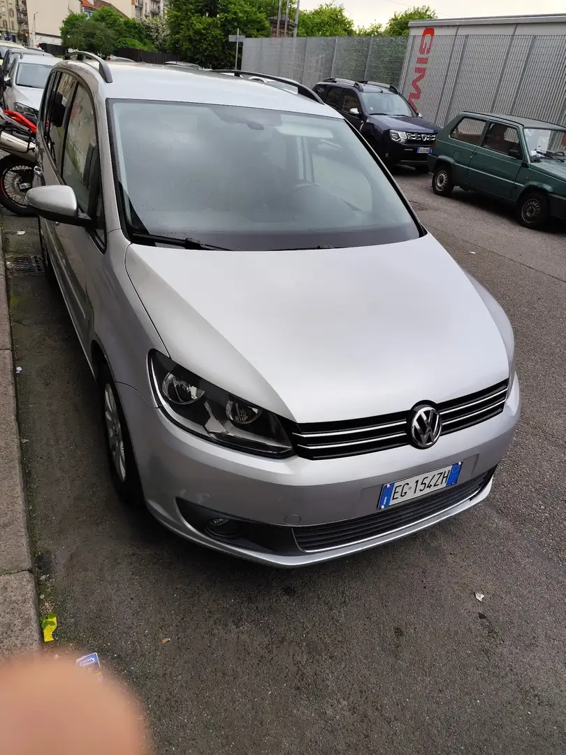Volkswagen Touran 1.6 TDI 105cavalli 7POSTI cambio DSG 7MARCE Argento - 2