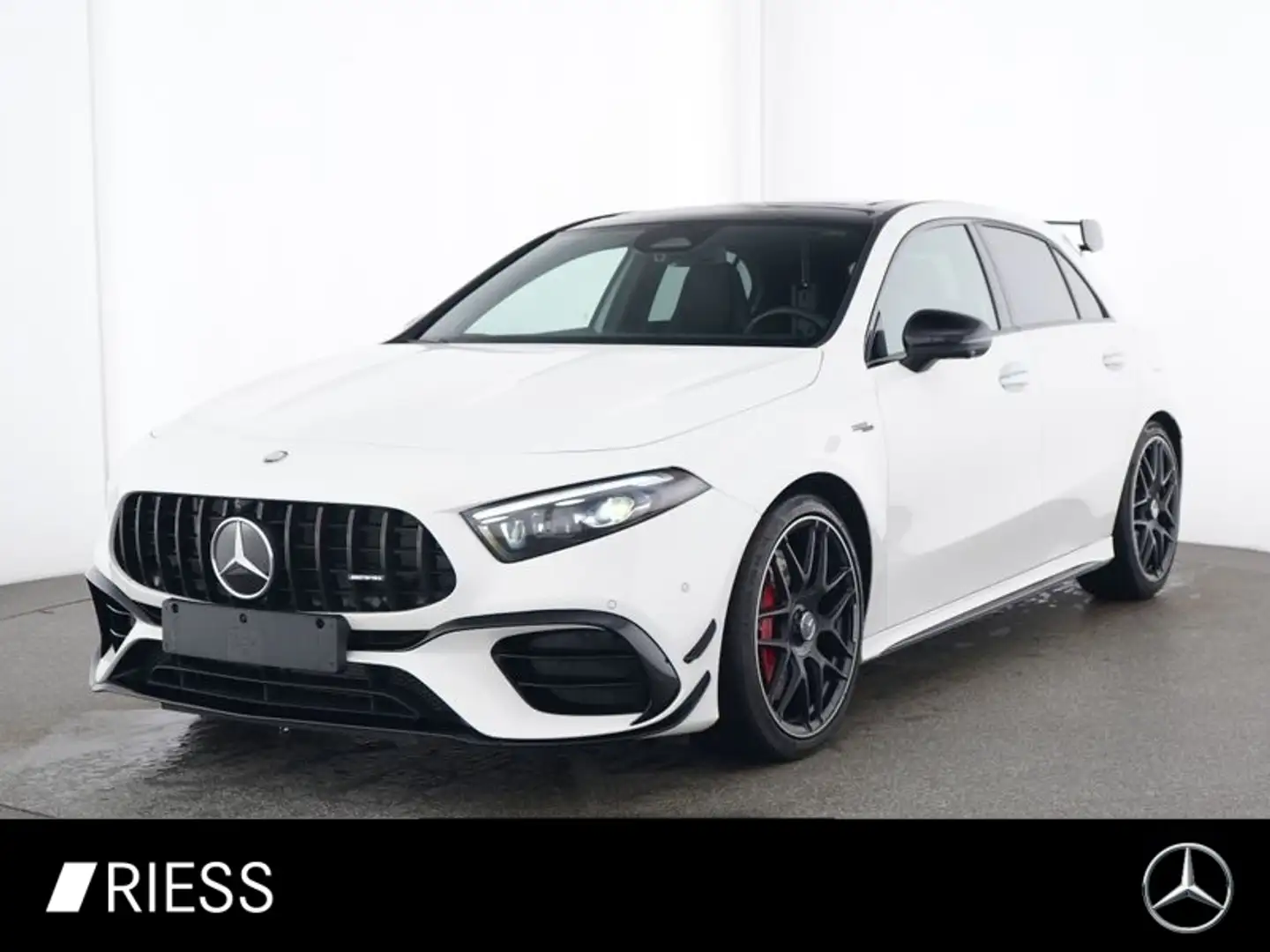 Mercedes-Benz A 45 AMG S 4MATIC+ Kompaktlimousine 360 AUT HUD Weiß - 1
