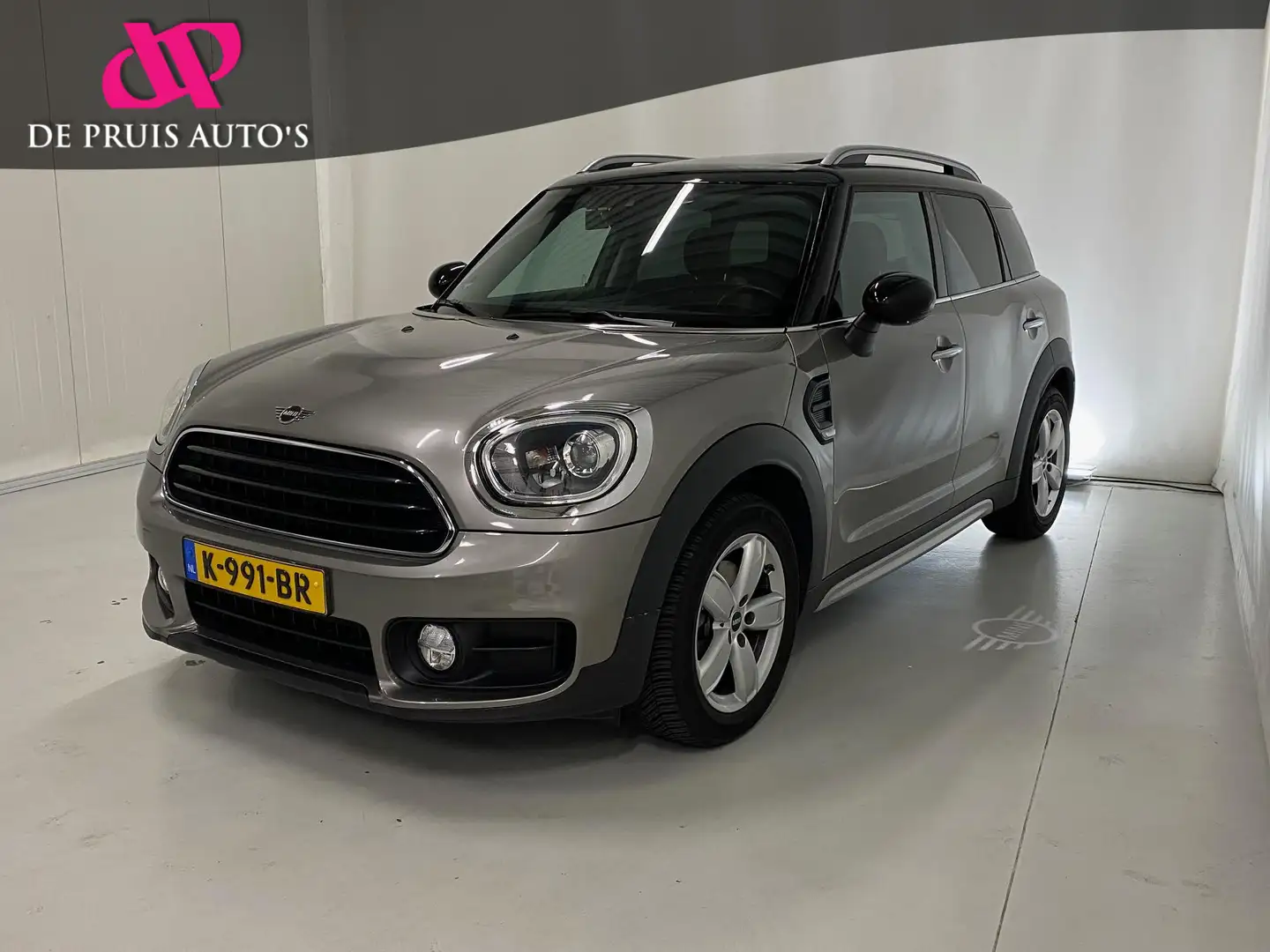 MINI Cooper Countryman 1.5 ALL4 Chili Panodak, Sportstoel in vol leer, Ca Grijs - 1
