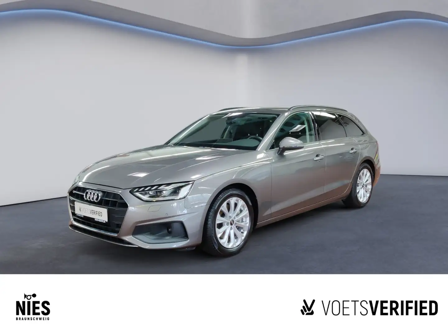 Audi A4 Avant 40 TDI Tiptronic MATRIX-LED+AHK+SHZ Grau - 1