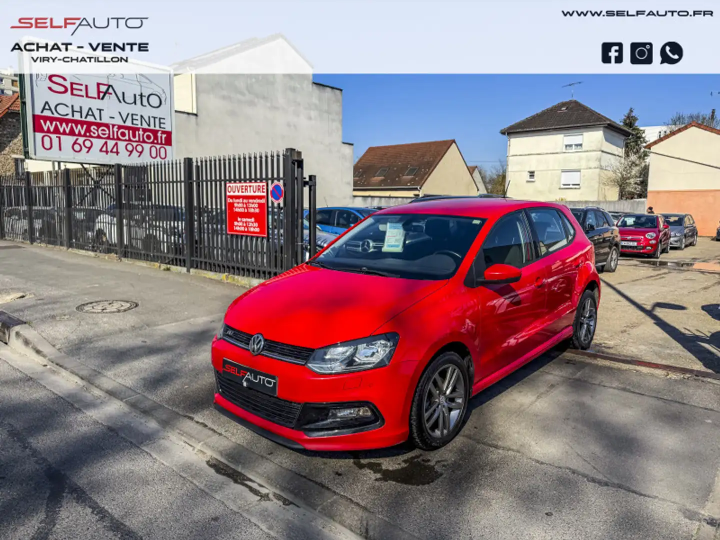 Volkswagen Polo 1.4 TDI 90CH BLUEMOTION TECHNOLOGY R LINE DSG7 5P - 1
