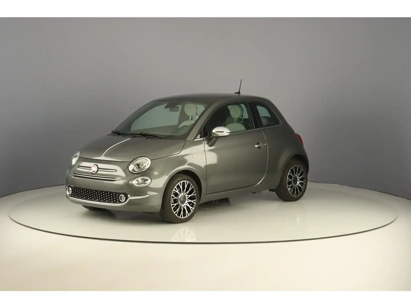Fiat 500 1.0i Hybrid 70PK Star Pack Cromata Grijs - 1