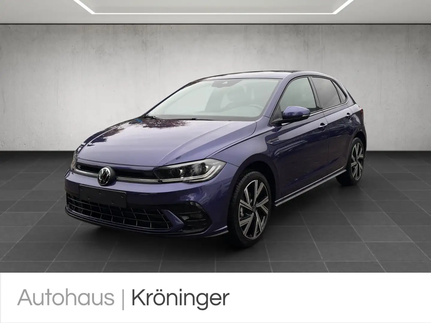 Volkswagen Polo R-Line 1.0 TSI IQ Matrix Klima SHZ EPH+ Grau - 1
