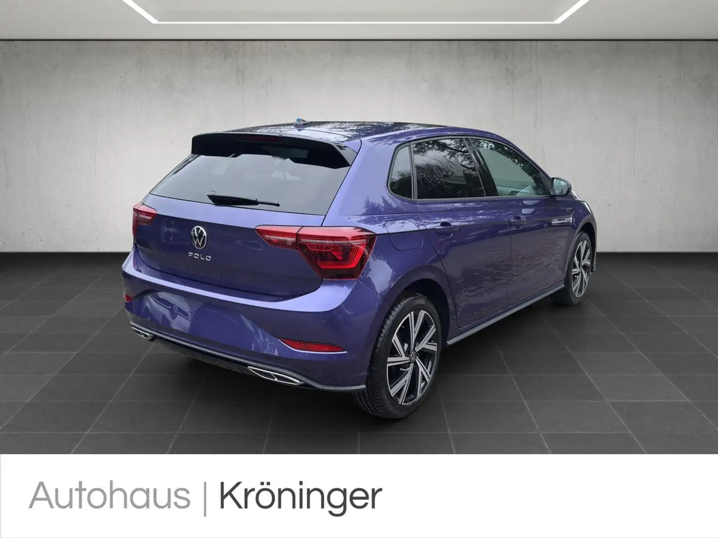Volkswagen Polo R-Line 1.0 TSI IQ Matrix Klima SHZ EPH+ Grau - 2