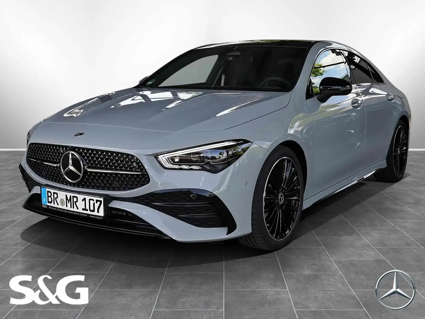 Mercedes-Benz CLA 200 Coupé AMG MBUX+RüKam+M-LED+Pano+Distron Grau - 1