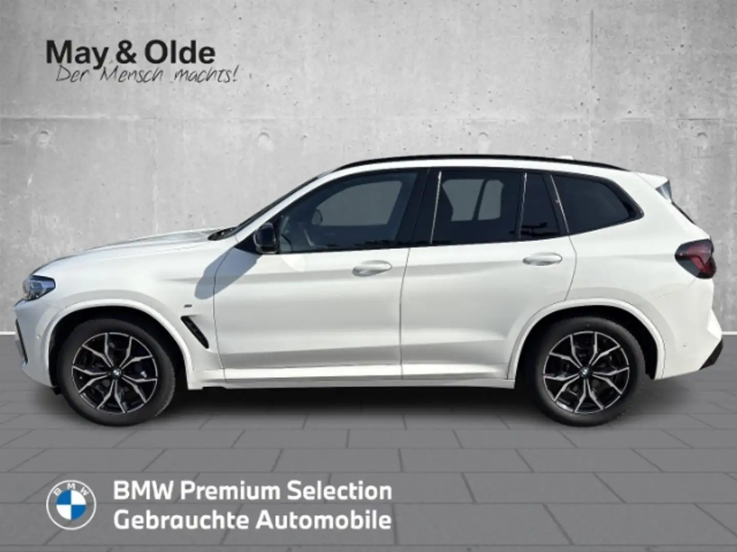BMW X3 i HUD StandHZG AHK Pano Navi h/k Laser Blanc - 2