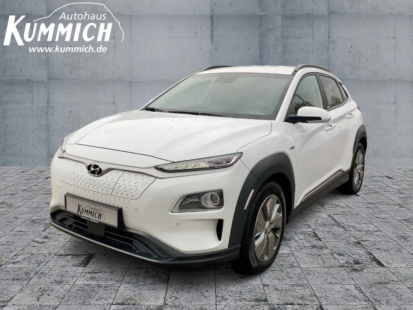 Hyundai KONA Electro MJ20 (150kW) PREMIUM inkl. Sitzpak Weiß - 1