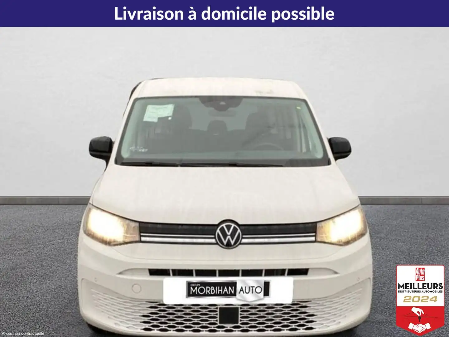 Volkswagen Caddy 2.0 tdi 122 dsg7 life Blanc - 2
