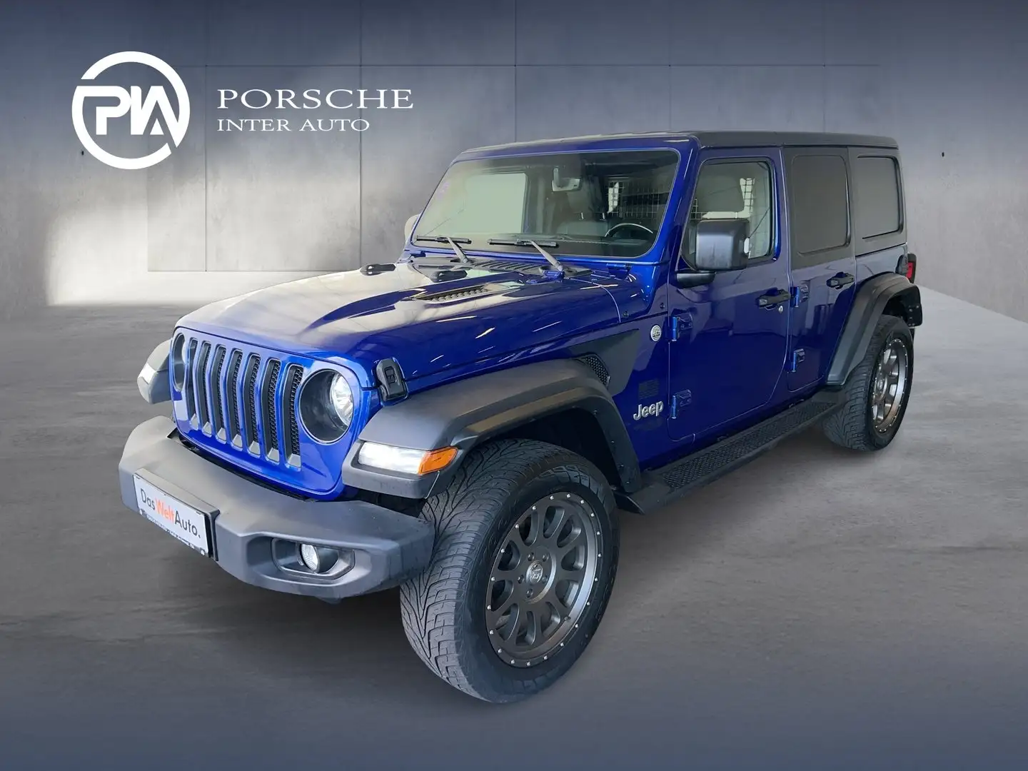 Jeep Wrangler Unlimited Sport 2,2 CRDi Aut. Blau - 1