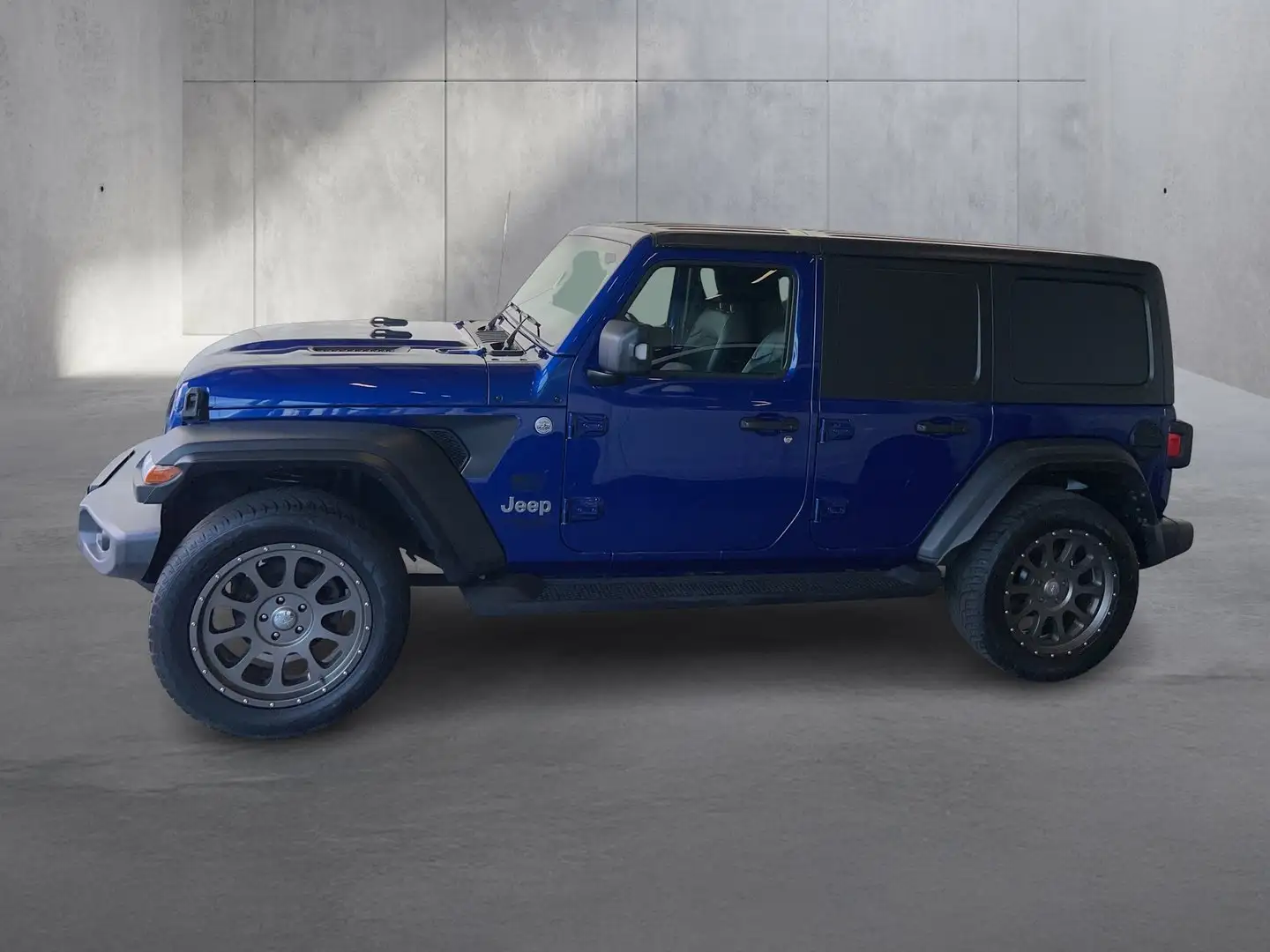 Jeep Wrangler Unlimited Sport 2,2 CRDi Aut. Blau - 2