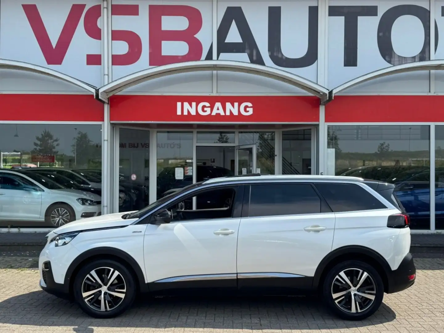 Peugeot 5008 1.2 PURETECH AUT. GT-LINE PANO-DAK 7-PRS NAVI CAME Blanc - 2