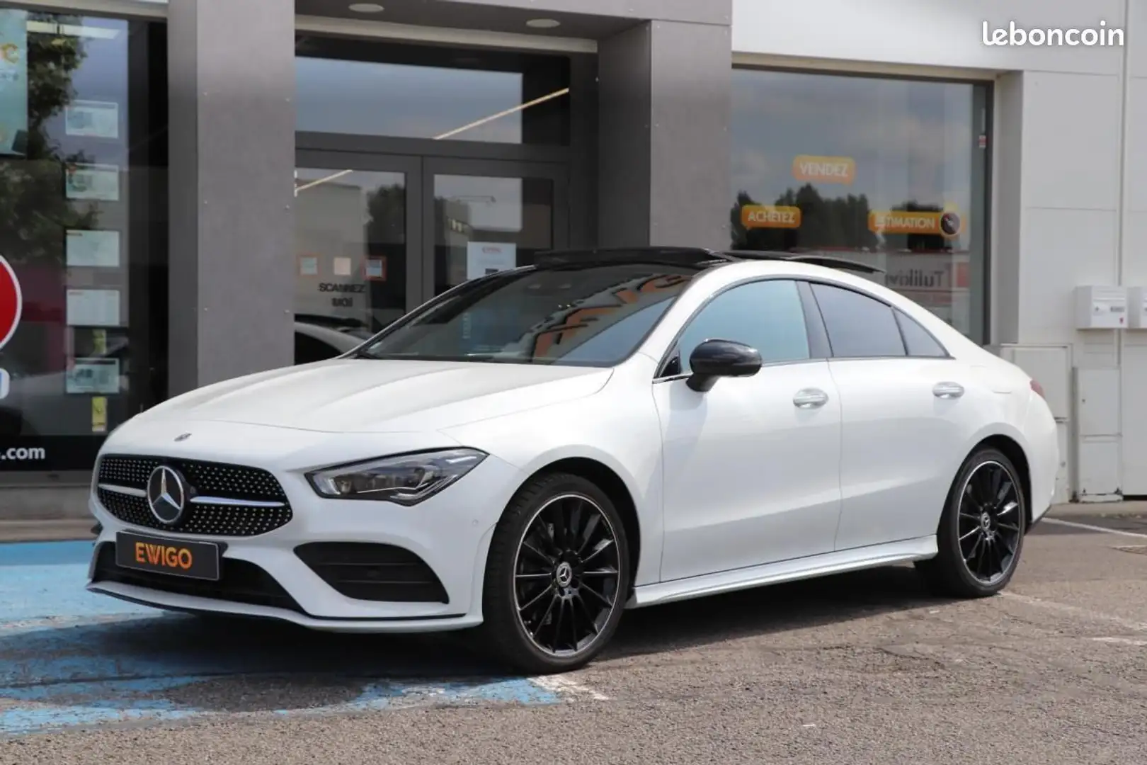 Mercedes-Benz CLA 250 Classe Mercedes COUPE 250 1.3 E 218H 160 EQ-POWER  Blanc - 1
