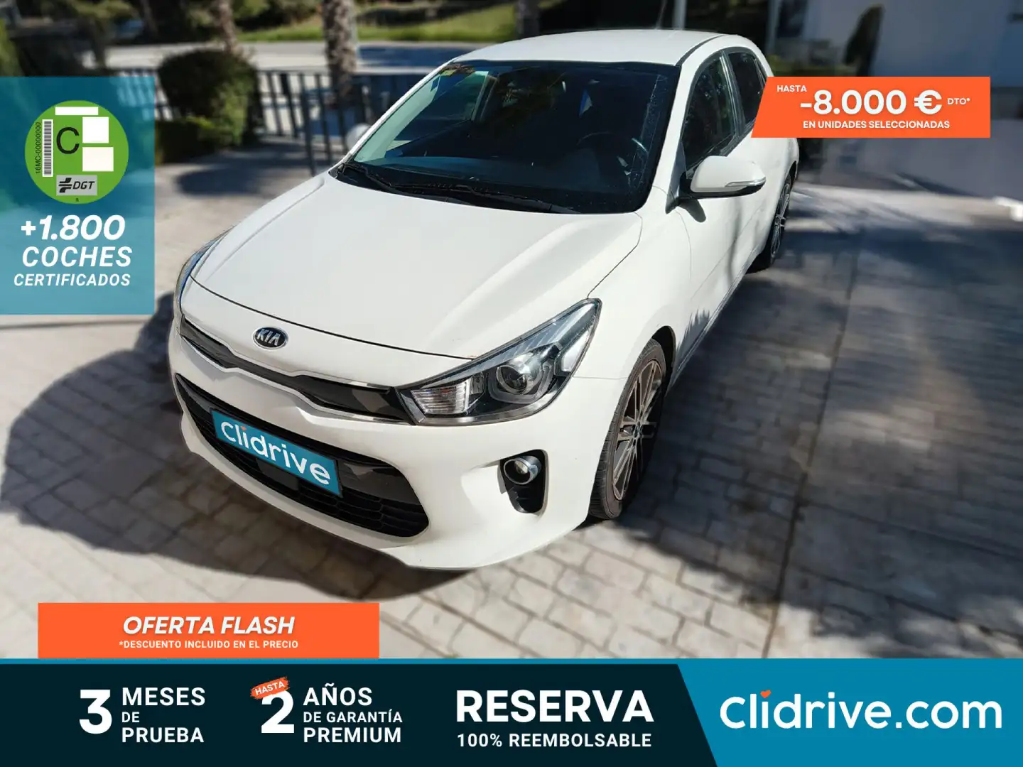 Kia Rio 1.2 CVVT Tech Blanco - 1