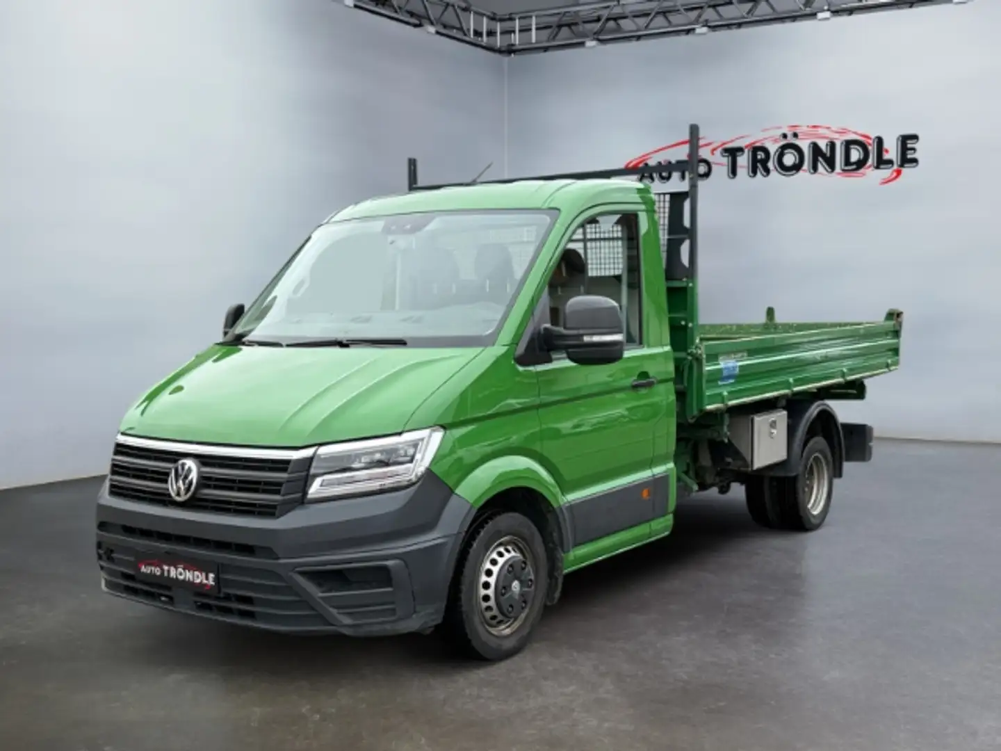 Volkswagen Crafter 50 Kipper 2.0 TDI MR +MEILLER 3-Seiten Grün - 1