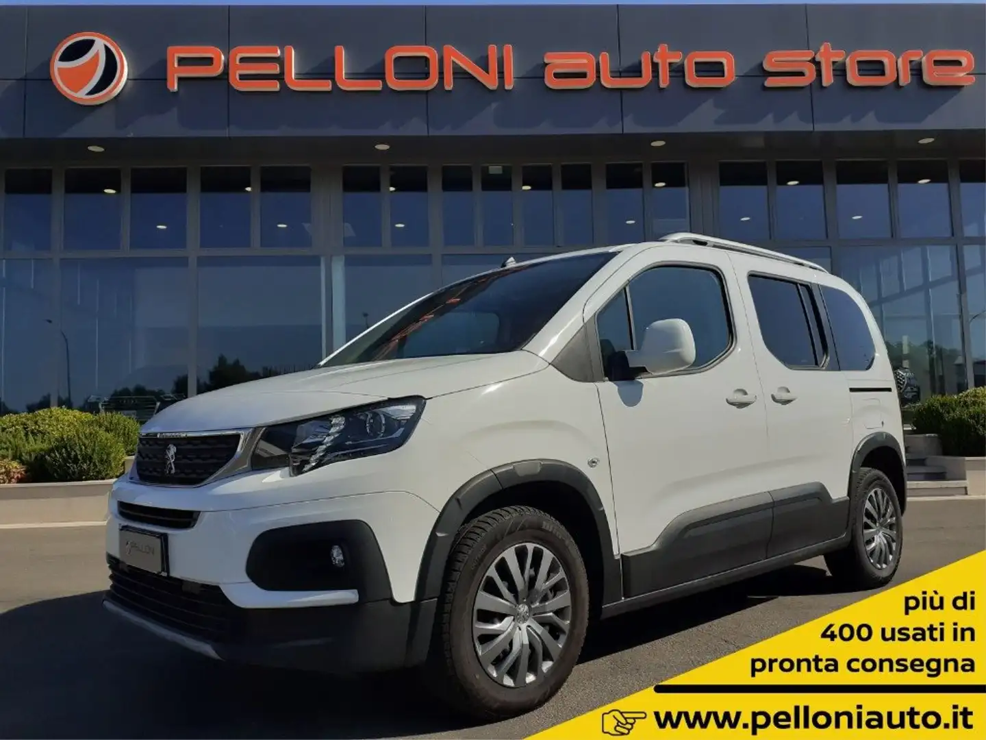 Peugeot Rifter 110 AUTOCARRO N1 5P - GARANZIA-KM CERTIFICATI Bianco - 1