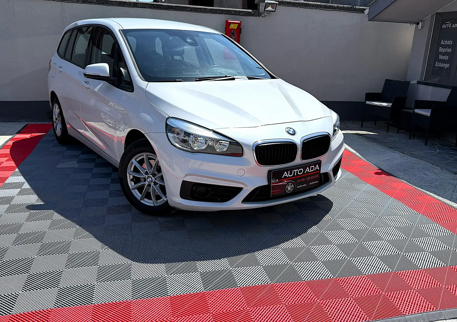 BMW 216 Gran Tourer dA--AIRCO--GPS--GARANTIE 12 MOIS-- Blanc - 1