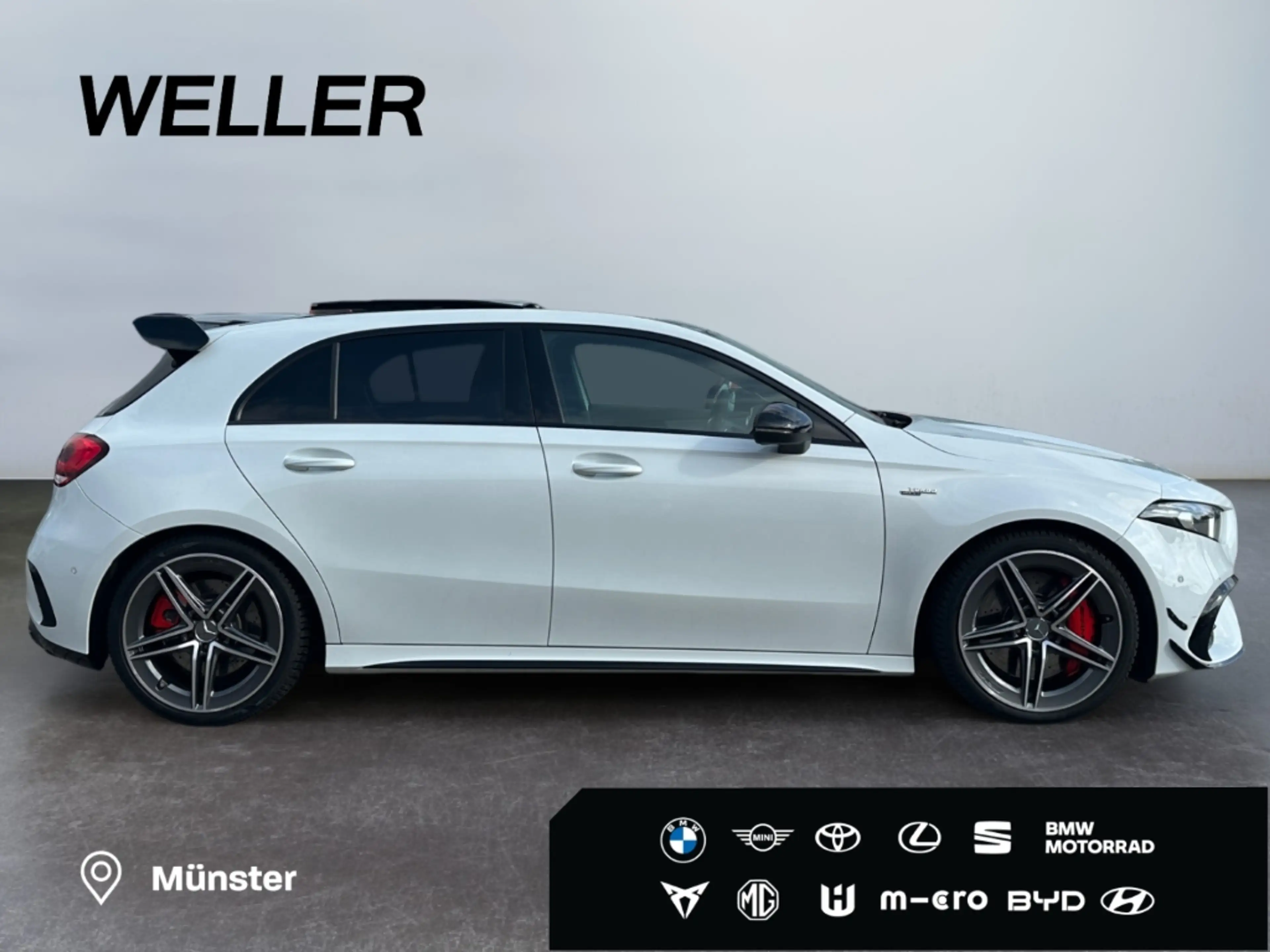 Mercedes-Benz A 45 AMG S 4M *Track*HUD*Burme*Pano*Leder*CAM*SHZ* — photo 10