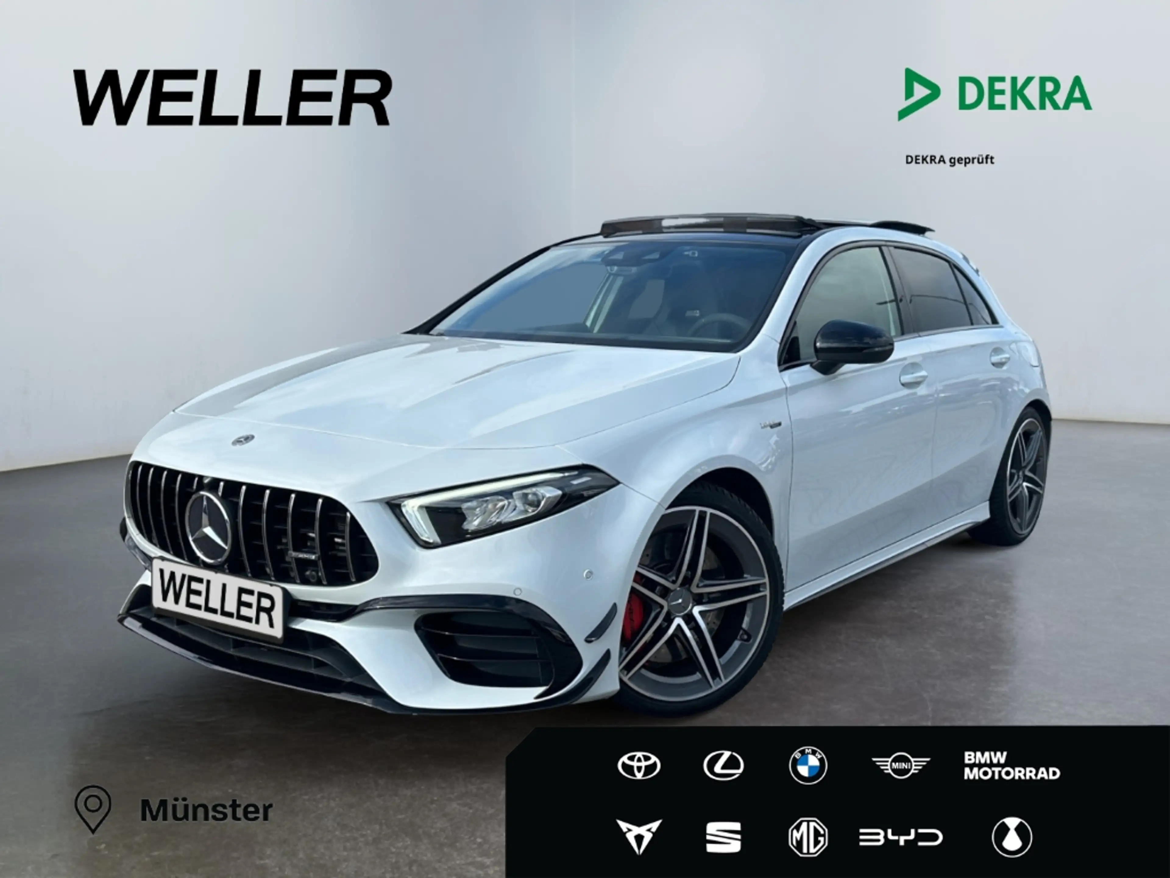 Mercedes-Benz A 45 AMG S 4M *Track*HUD*Burme*Pano*Leder*CAM*SHZ*