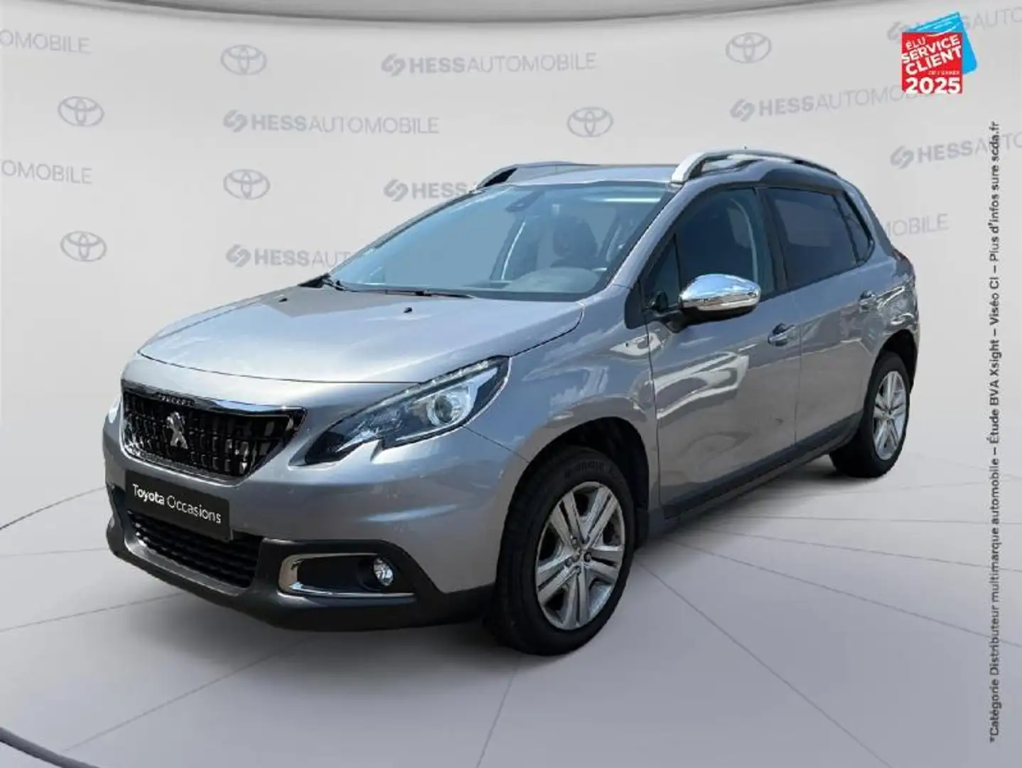 Peugeot 2008 1.2 PureTech 110ch Style S\u0026S Gris - 1
