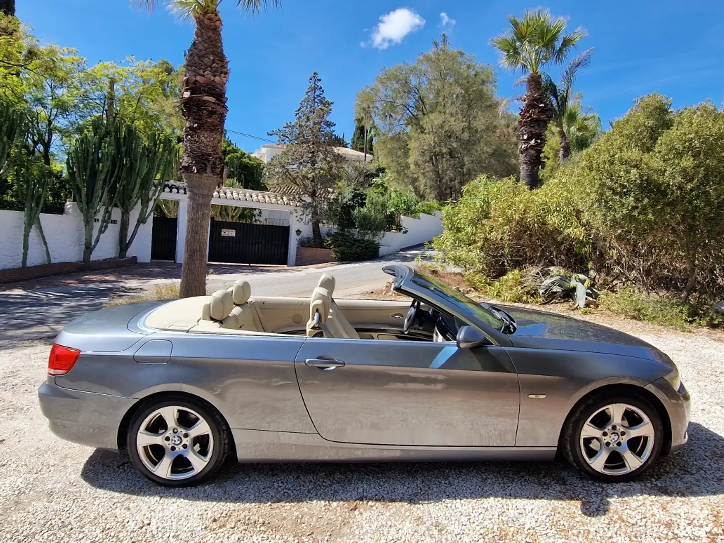 BMW 320 320i Cabrio Grigio - 1