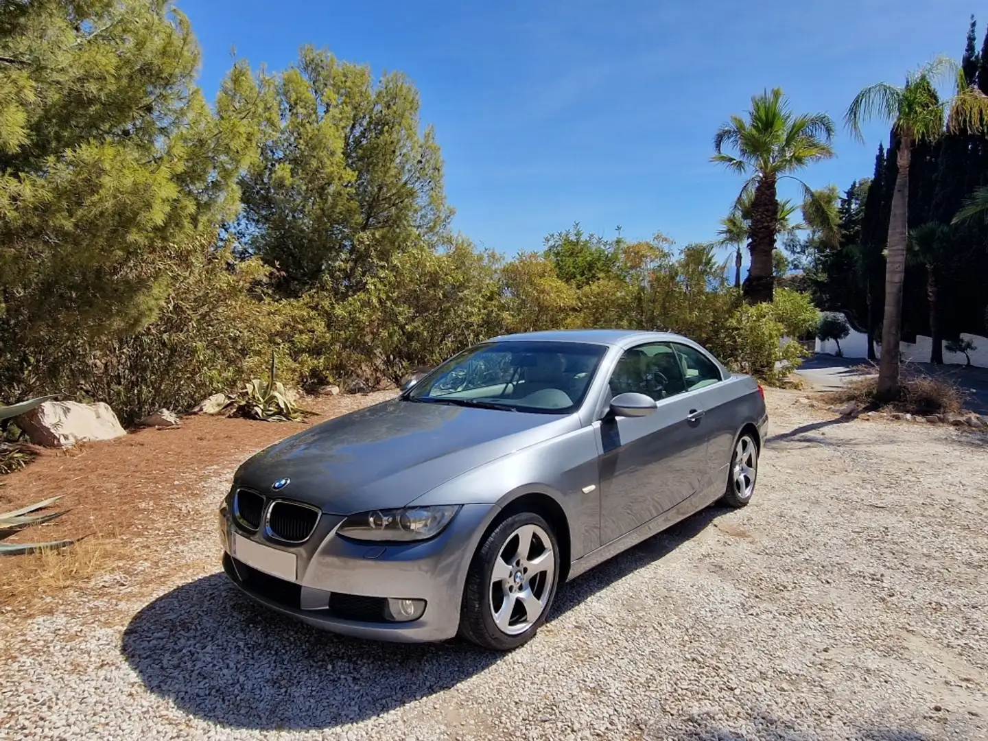 BMW 320 320i Cabrio Gris - 1