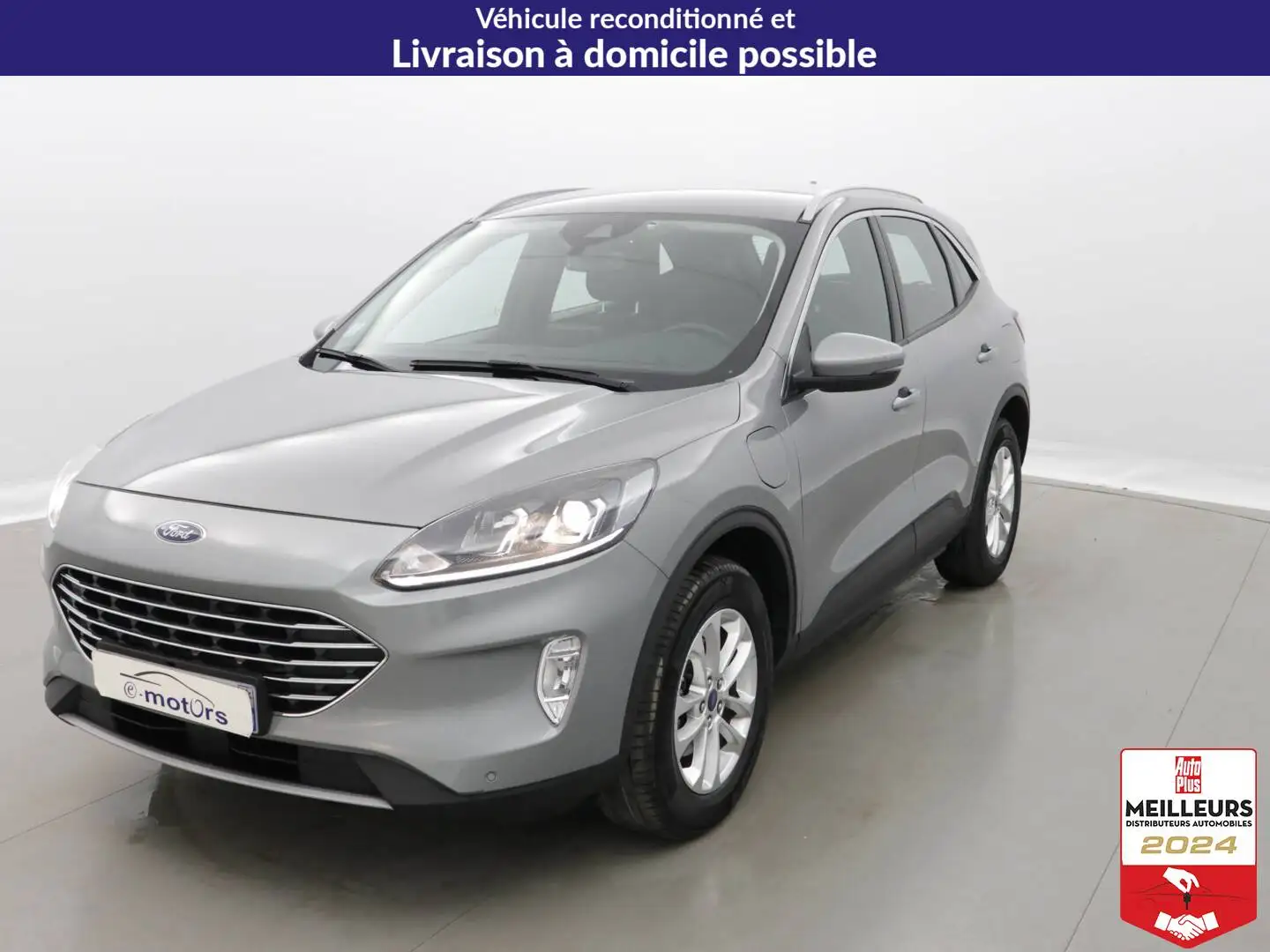 Ford Kuga 2.5 Duratec 225 PHEV Powershift Titanium Gris - 1