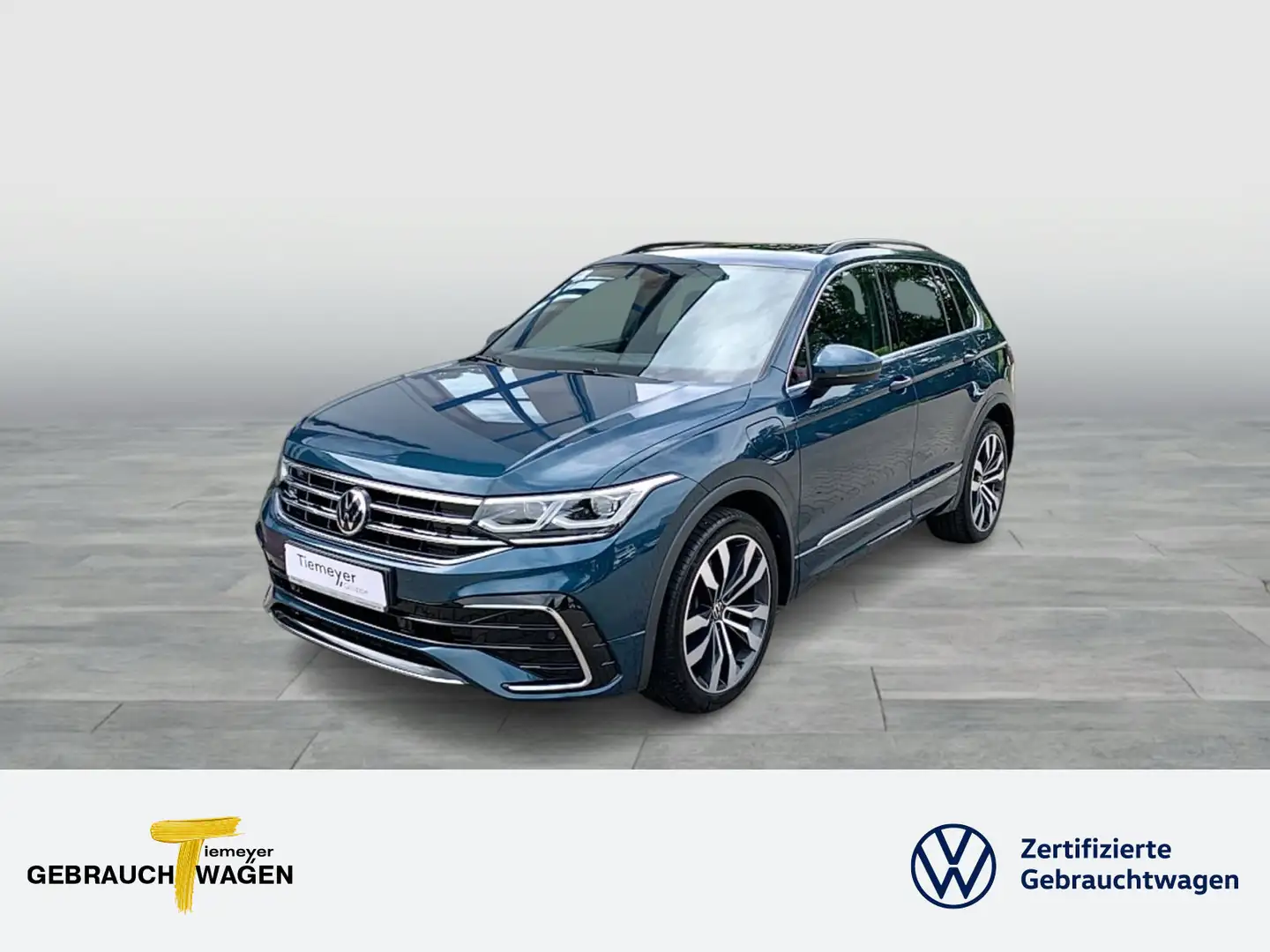 Volkswagen Tiguan 1.4 eHybrid R-LINE IQ.LIGHT PANO AHK LM20 Bleu - 1