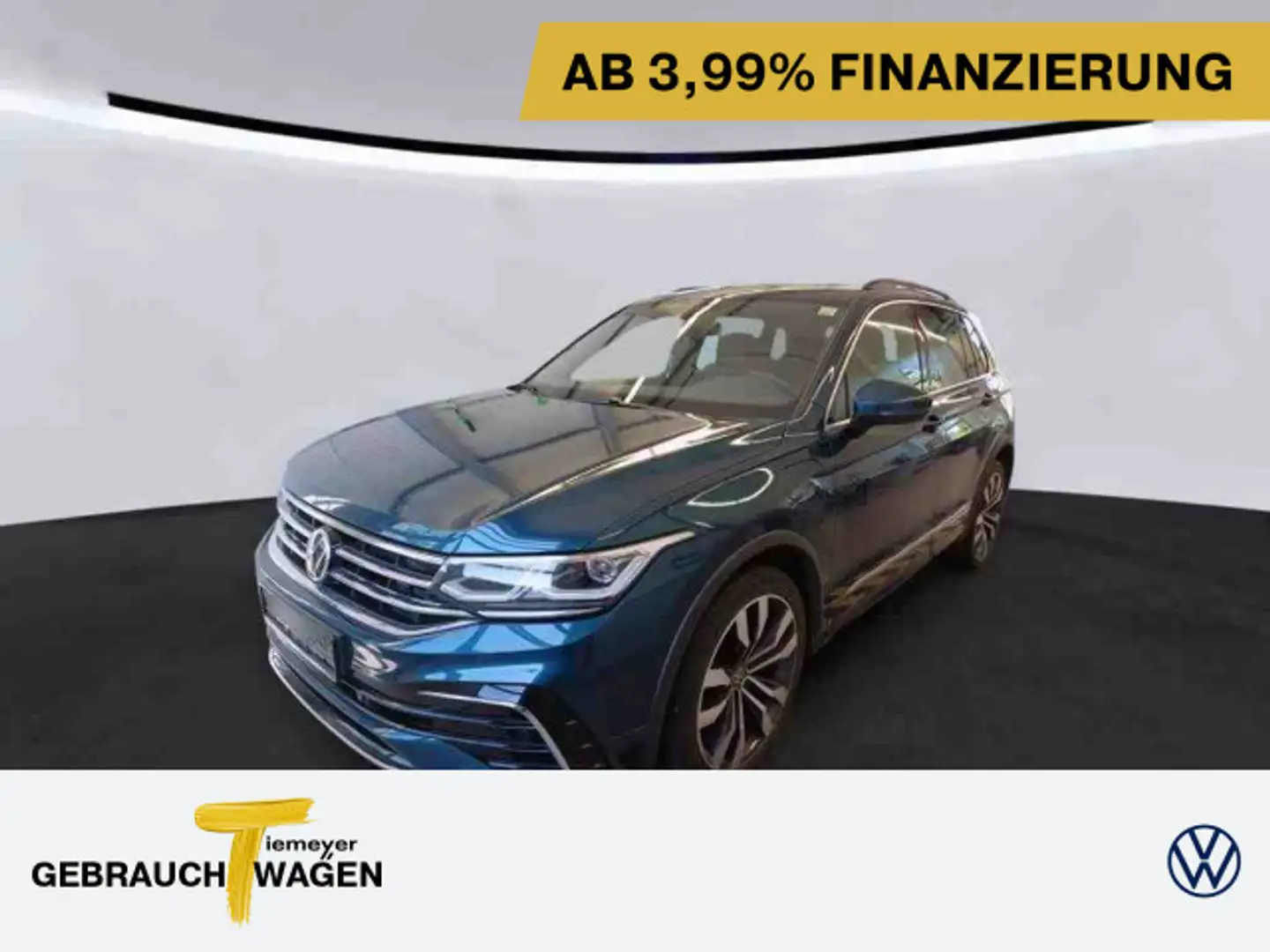Volkswagen Tiguan 1.4 eHybrid R-LINE IQ.LIGHT PANO AHK LM20 Blau - 1
