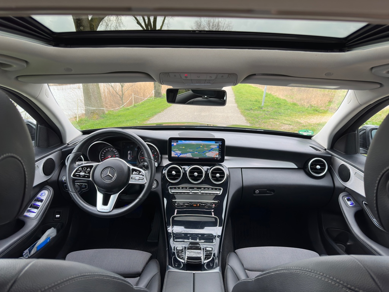 Mercedes-Benz C 180 C-180 9G-Tronic-CarPlay-Opendak-Camera — photo 8
