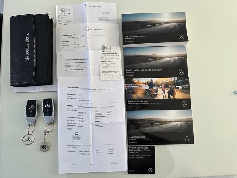 Mercedes-Benz C 180 C-180 9G-Tronic-CarPlay-Opendak-Camera — photo 15