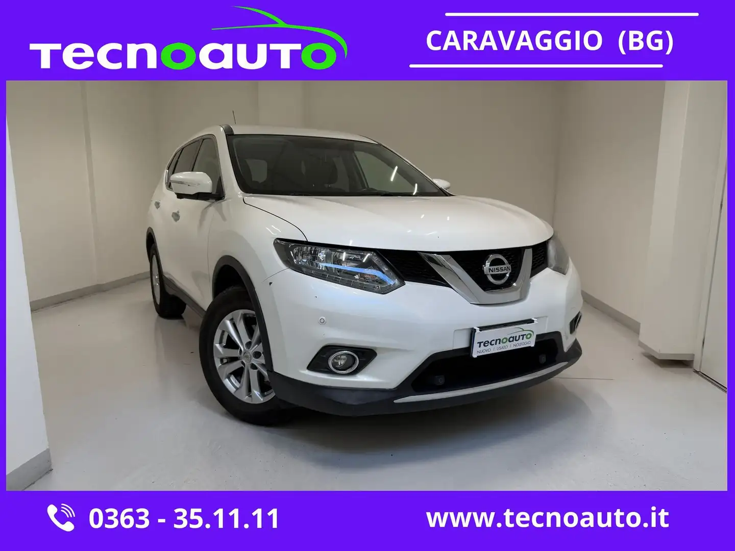 Nissan X-Trail 1.6 dCi 2WD Acenta Automatica Weiß - 1