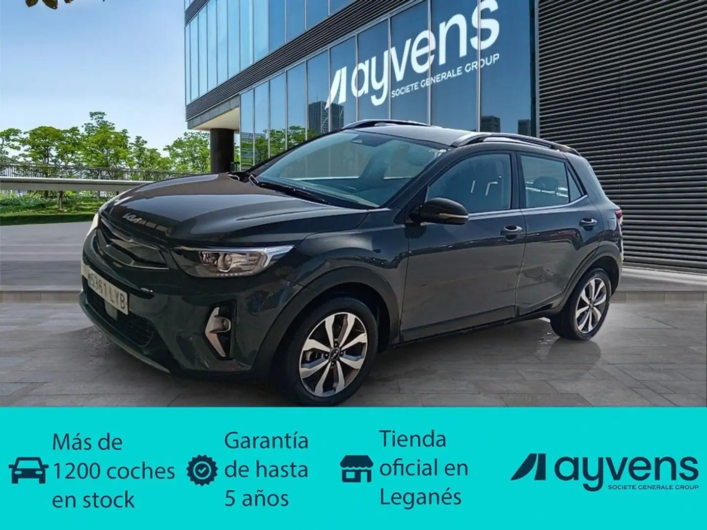 Kia Stonic 1.0 T-GDi MHEV Drive 120 Gris - 1