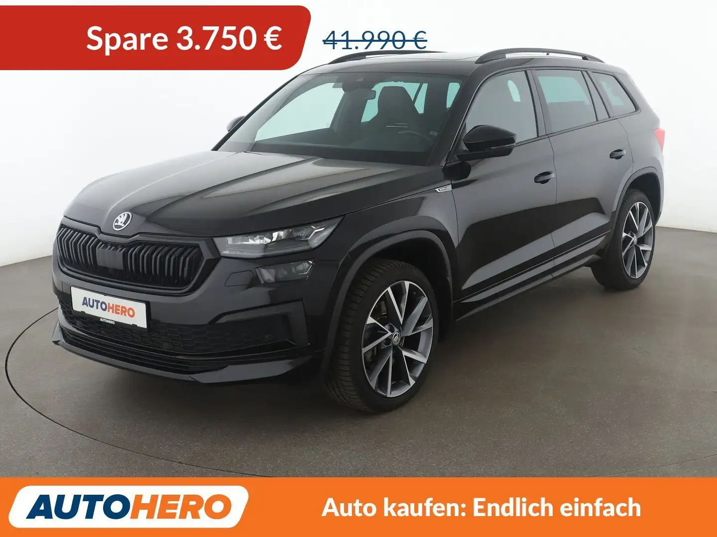Skoda Kodiaq 2.0 TDI Sportline 4x4 Aut.*NAVI*LED*CAM*SHZ*TEMPO* Negru - 1