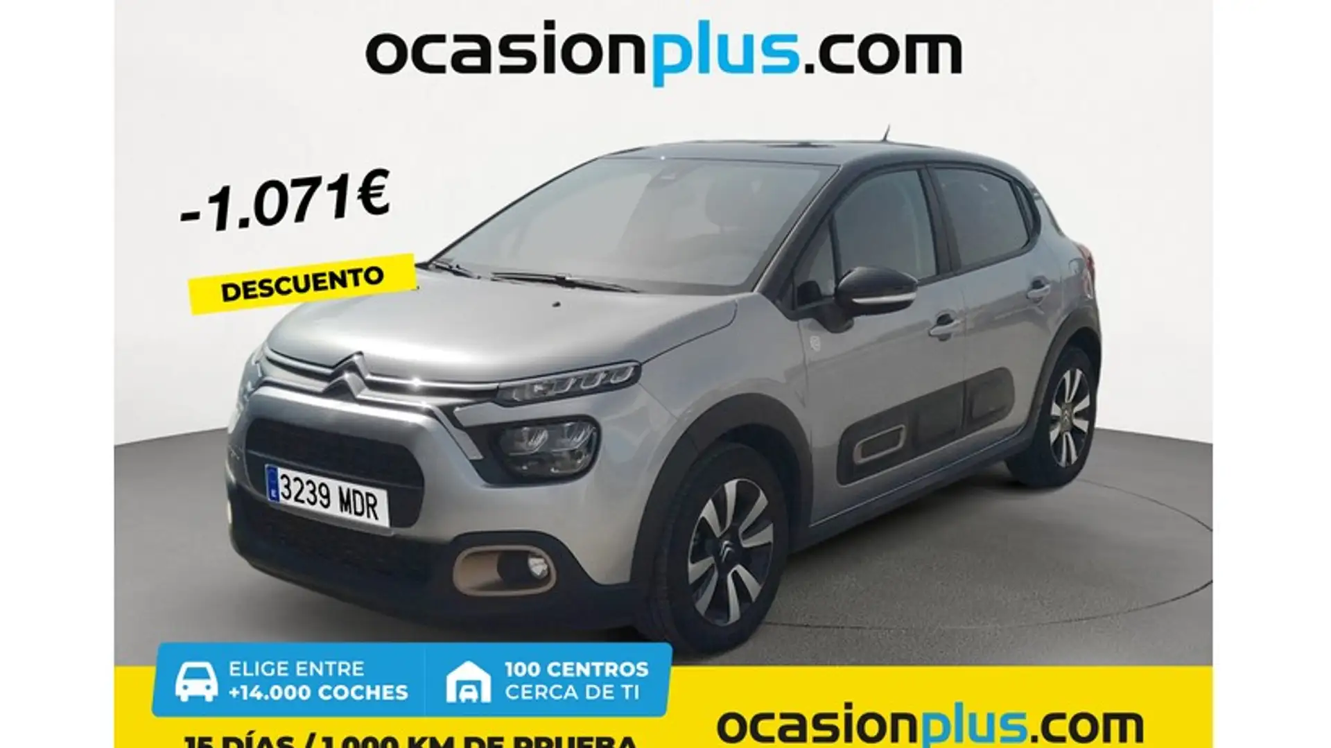 Citroen C3 1.2 PureTech S&S C-Series 83 Argent - 1