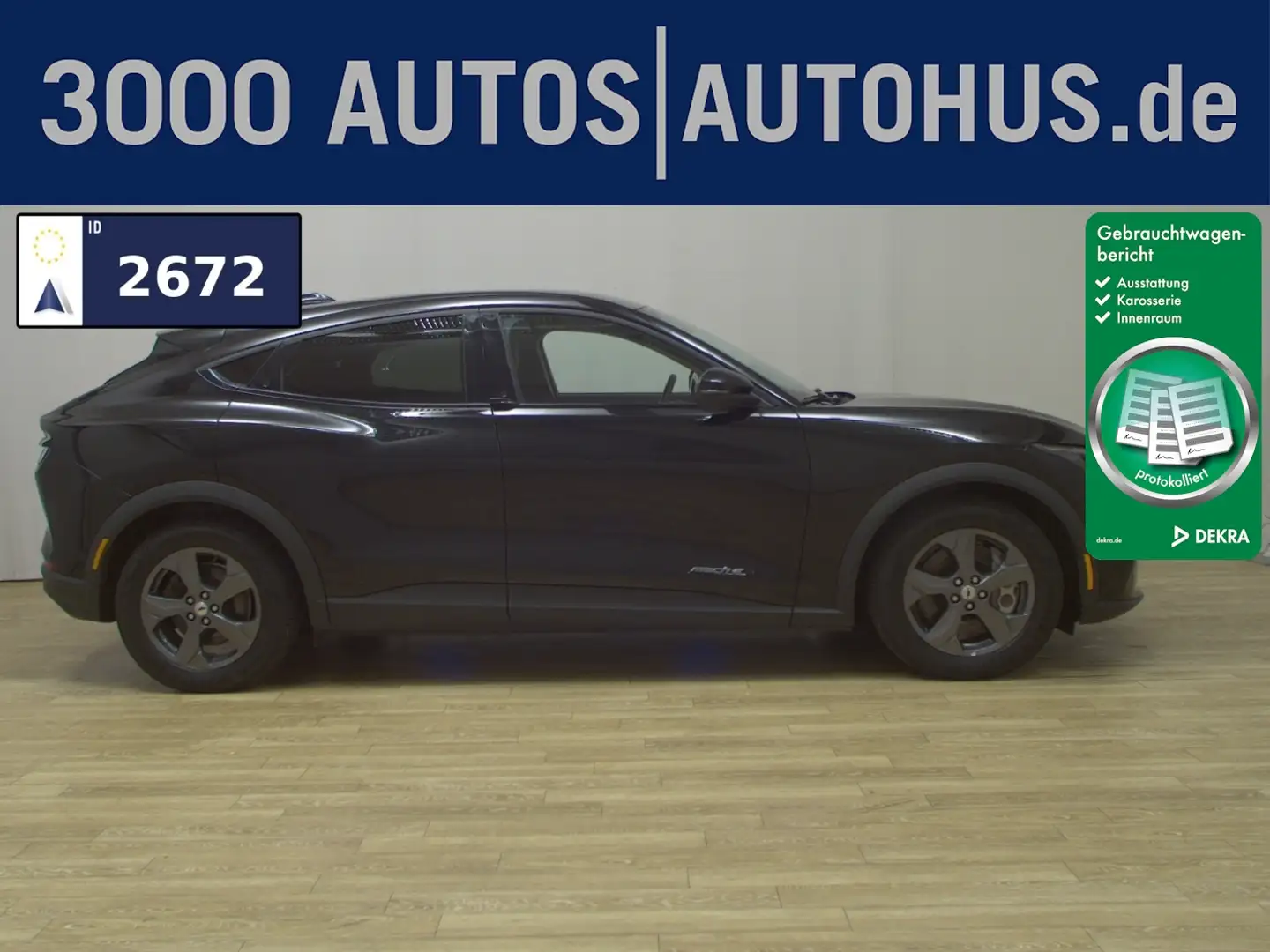 Ford Mustang Mach-E Extended Range Navi B&O Leder AHK Noir - 1