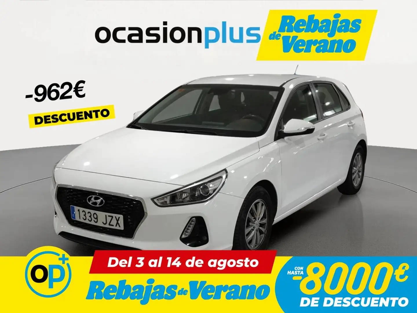 Hyundai i30 1.6CRDi Klass Max 95 Blanco - 1