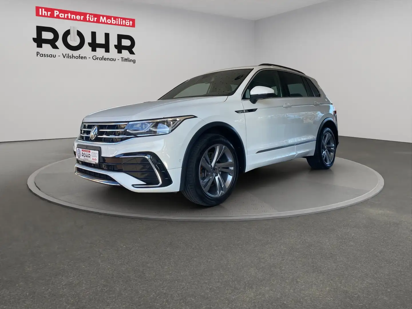 Volkswagen Tiguan R-Line (AHK.IQ.LIGHT.NAVI.SHZ.ACC.DAB.PDC) 2.0 TDI Weiß - 1
