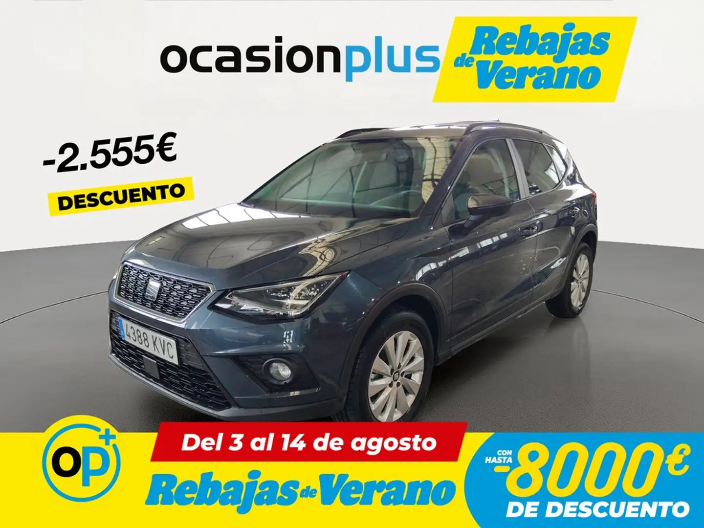 SEAT Arona 1.6TDI CR S&S Style 95 Gris - 1