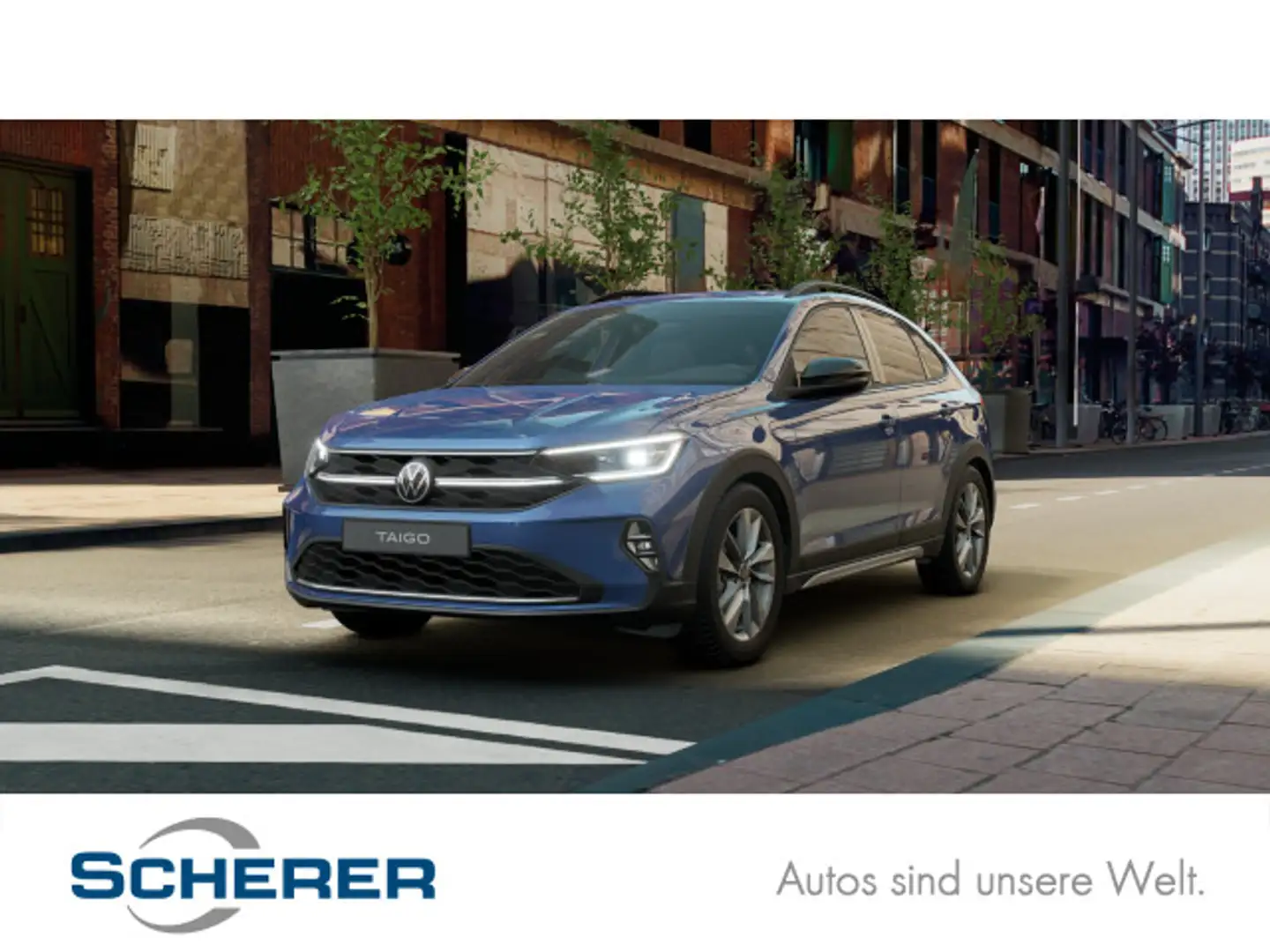 Volkswagen Taigo 1.0 TSI Move Plus IQ.Light/Kamera/Navi Blau - 1