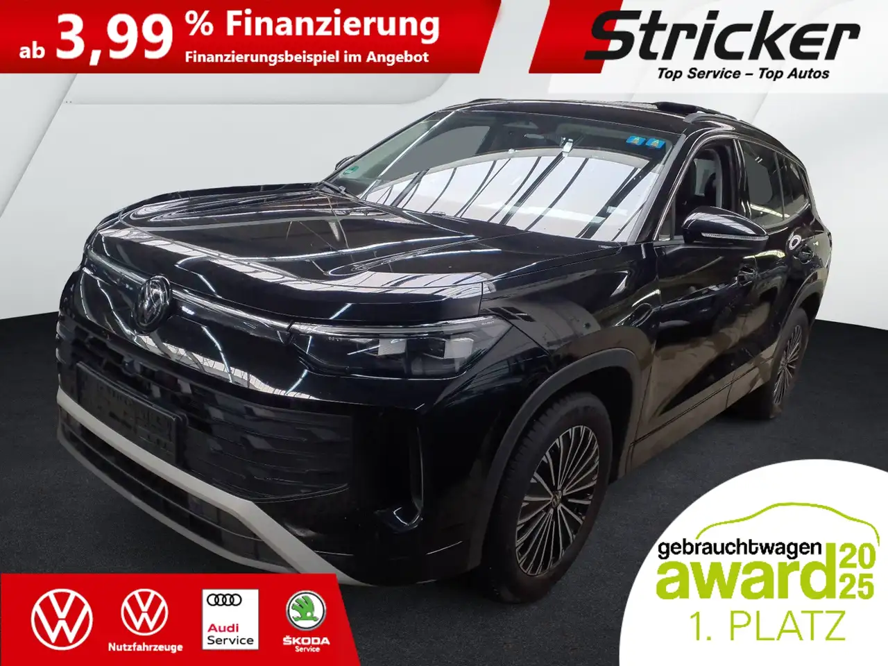 Volkswagen Tayron Life 1.5TSI 269,-ohne Anzahlung 7-Sitzer AHK IQ.L 3