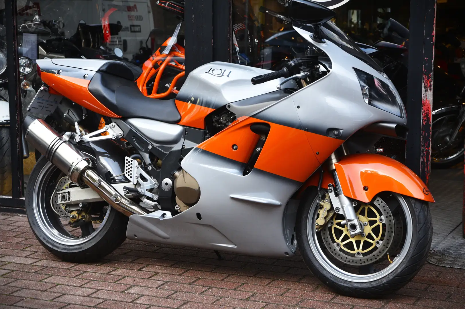 Kawasaki Ninja ZX-12R ***MOTO VERTE*** Grijs - 1