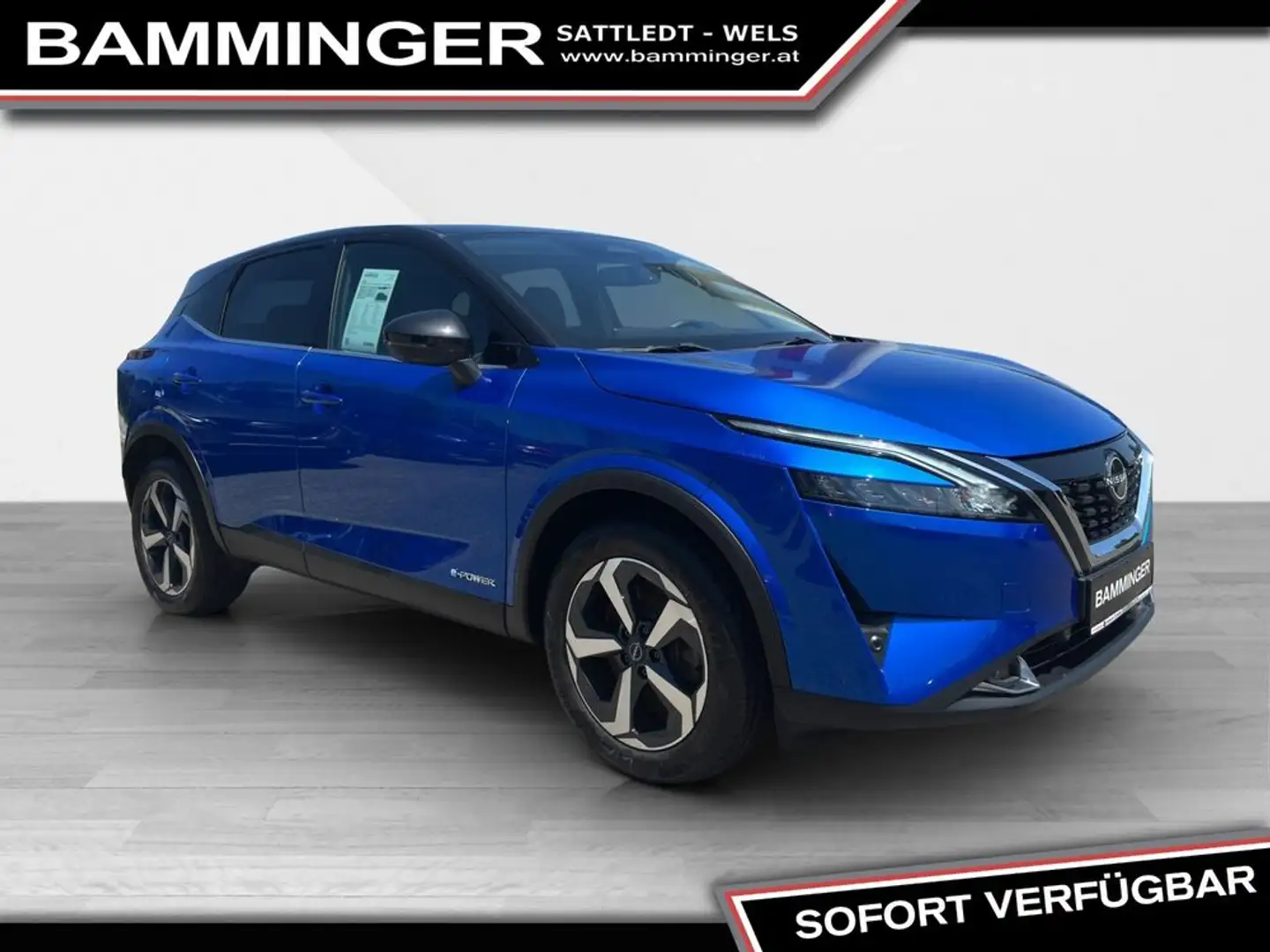 Nissan Qashqai 1,5 VC-T e-Power N-Connecta   Winterräder Blauw - 1