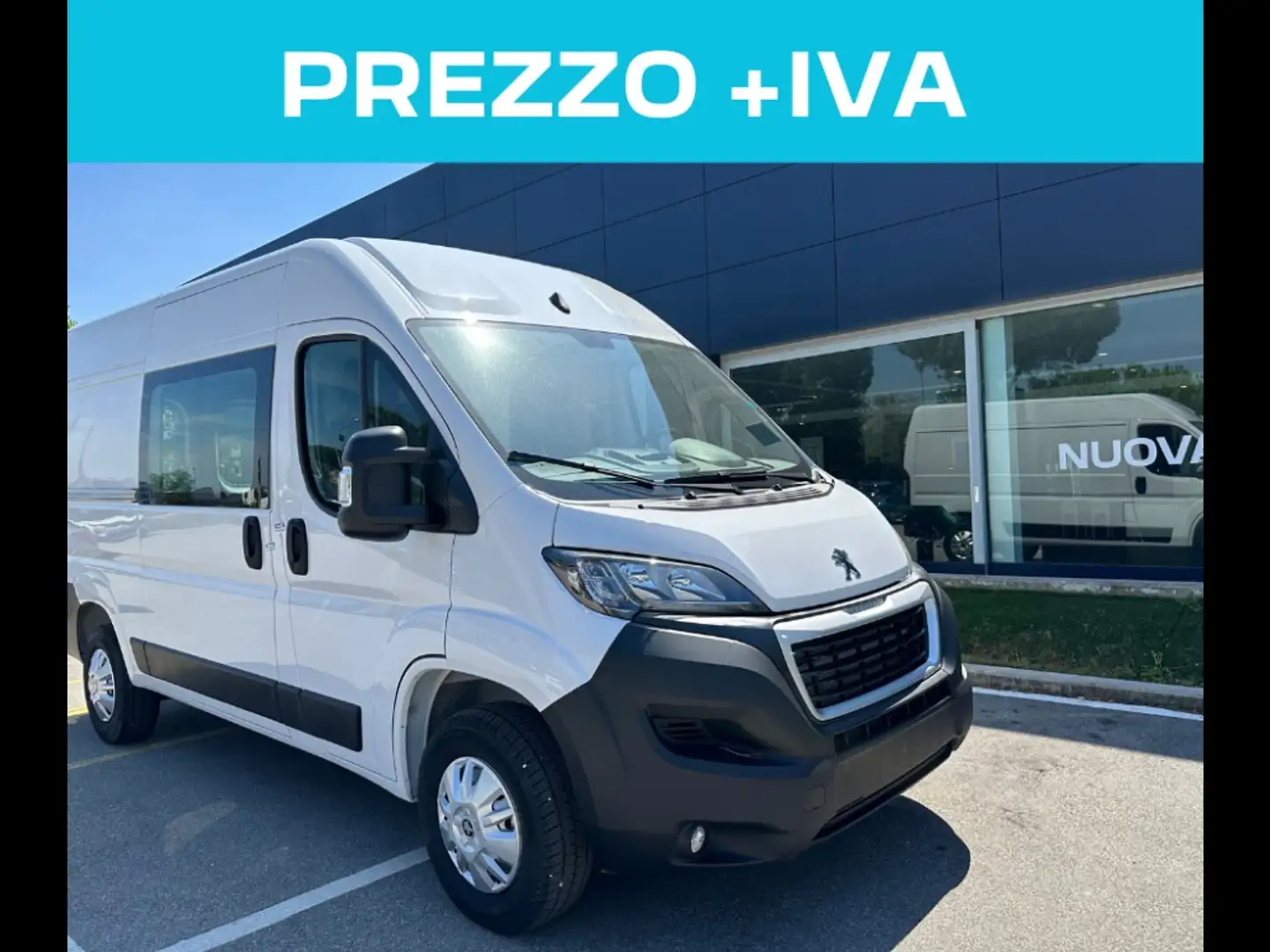 Peugeot Boxer F.LAM. L2 H2 333 BlueHDi 140 S&S Bianco - 1